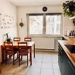 Stadtmitte, 2 Kingsize-Betten, Kaffe-Flat, Bis Zu 4 Personen, Balkon